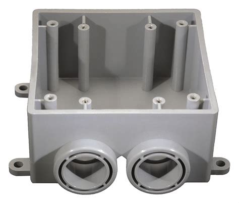 how to support a 4-gang plastic junction box|4 gang weatherproof electrical box.